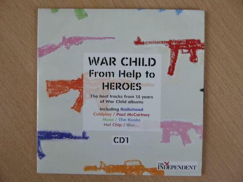 WAR CHILD: DE L'AIDE AUX HÉROS (CD PROMO COMPLET), CD & DVD, CD | Pop, 2000 à nos jours, Enlèvement ou Envoi