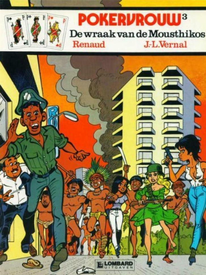 Pokervrouw 3, 4, 5 (Renaud/Vernal), Livres, BD, Utilisé, Enlèvement ou Envoi