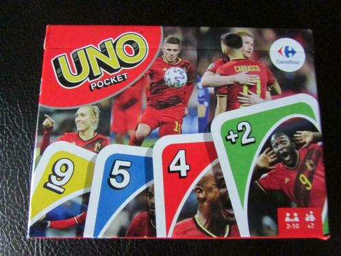 Rode Duivels Uno gezelschapsspel vanaf 7 jr voor 2-10 speler, Sport en Fitness, Voetbal, Nieuw, Overige typen, Ophalen of Verzenden