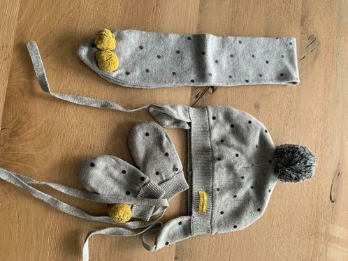 Set muts, handschoentjes, sjaal, Kinderen en Baby's, Kinderkleding | Mutsen, Sjaals en Handschoenen, Gebruikt, Setje, Jongen of Meisje