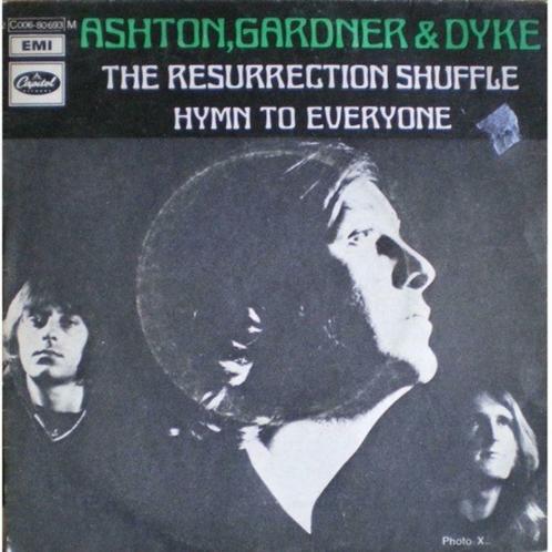 Ashton,Gardner & Dyke – Resurrection Shuffle / Hymn To Every, Cd's en Dvd's, Vinyl Singles, Gebruikt, Single, Overige genres, 7 inch