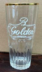 bier brouwerij glas Goldor Breda Leuven geribd, Comme neuf, Enlèvement ou Envoi