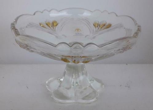 Coupe en cristal - Verre Walther, Antiquités & Art, Antiquités | Verre & Cristal, Enlèvement ou Envoi