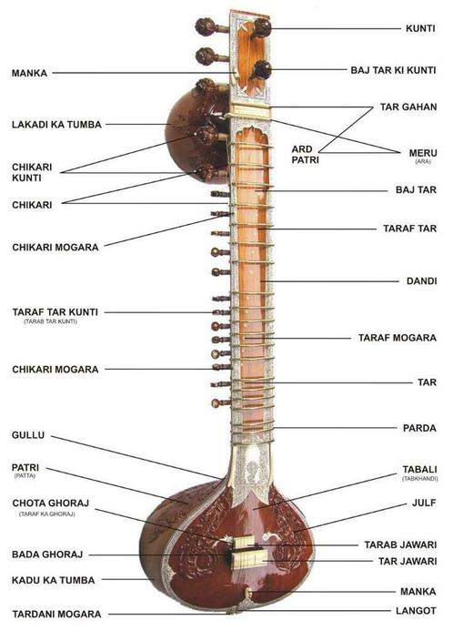 Cours de SITAR indien - Débutants, Musique & Instruments, Instruments à corde | Guitares | Électriques, Enlèvement ou Envoi