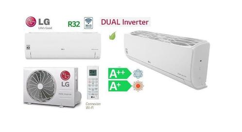 LG airo warmtepomp inverter  a++ R32  wifi  2,5kw - 7 kw, Elektronische apparatuur, Airco's, Nieuw, Wandairco, 100 m³ of groter