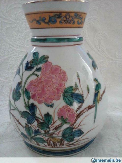 Vase japonais Kutani Yaki des années 1950/60, Antiquités & Art, Antiquités | Céramique & Poterie, Enlèvement ou Envoi