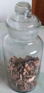 snoepbokaal in glas, Antiek en Kunst, Ophalen of Verzenden