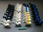 lego 40 witte + zwarte paarden 20 zadels ridder castle, Ophalen, Gebruikt, Lego