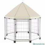 Enclos parc 6 panneaux + toit cage chien NEUF XXL, Envoi, Neuf