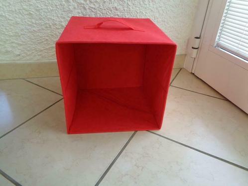 Box rangement pliable rouge, Maison & Meubles, Accessoires pour la Maison | Étagères, Comme neuf, Enlèvement ou Envoi