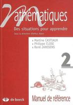 Mathematiques 2 - Manuel de l'Eleve des Situations pour Appr, Livres, Secondaire, Mathématiques A, Enlèvement ou Envoi, Neuf