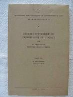 Flandre Gand – statistique Faitpoult de l’an 13 - EO 1960, Livres, Utilisé, Enlèvement ou Envoi
