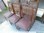 6 eiken mechelse stoelen