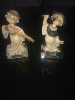 2 statues genuine carrara marble, Antiquités & Art, Curiosités & Brocante