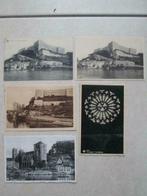 5 oude postkaarten van Huy (Hoei), Collections, Cartes postales | Belgique, Envoi