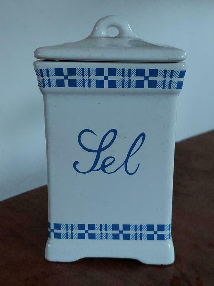 Pot à sel en faïence Niderviller Guy Untereiner A restaurer, Antiquités & Art, Antiquités | Céramique & Poterie, Enlèvement ou Envoi