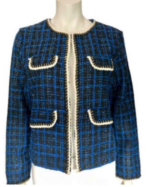 Cardigan Mod Style, blazer - Différentes tailles - Neuf, Vêtements | Femmes, Vestes & Costumes, Neuf, Manteau, Taille 36 (S), Bleu