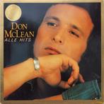 LP - Don McLean - Alle Hits, Cd's en Dvd's, Gebruikt, Ophalen of Verzenden, 12 inch, Poprock
