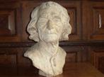 c1887 PAUL DE VIGNE origin. terracotta kop Pieter De Coninck, Antiek en Kunst, Ophalen