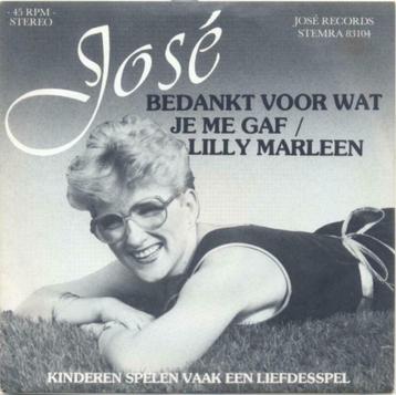José – Bedankt voor wat je me gaf – Single, En néerlandais, Enlèvement ou Envoi, Single, Utilisé