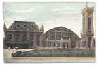 Ostende La Gare, Collections, Affranchie, Flandre Occidentale, Enlèvement ou Envoi, Avant 1920