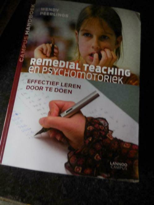 [2660]boek : remedial teaching en psychomotoriek, Boeken, Schoolboeken, Ophalen of Verzenden