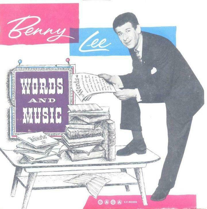 Benny Lee – Words & Music – Lock up your heart – Single - EP, Cd's en Dvd's, Vinyl | Overige Vinyl, Gebruikt, Ophalen of Verzenden