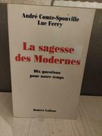 La sagesse des modernes, Livres, Psychologie, Utilisé, Enlèvement ou Envoi