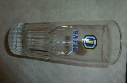 #G bier glas SAFIR Brouwerij De Gheest - Aalst, Verzamelen, Glas en Drinkglazen, Gebruikt, Bierglas, Ophalen of Verzenden