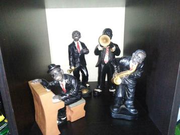 Muzikanten beeldjes te koop  beschikbaar voor biedingen