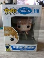 Funko pop série 2 couronnement congelé anna 119, Comme neuf, Enlèvement ou Envoi