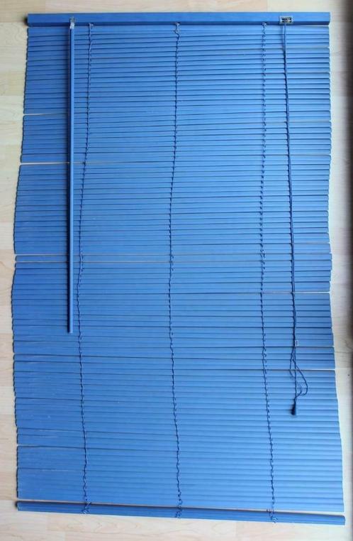 luxaflex lamellen gordijn blauw, Maison & Meubles, Ameublement | Rideaux & Stores à lamelles, Utilisé, 100 à 150 cm, 50 à 100 cm