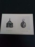 Carte postale ancienne, pyxide rhénane, médaille Namur, Ongelopen, Ophalen of Verzenden, Namen