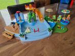 Piscine avec douche et toboggan  + pataugeoire "Playmobil ", Ophalen, Zo goed als nieuw