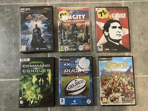 Lot 6 jeux PC, Games en Spelcomputers, Games | Pc, Nieuw