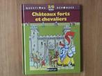 Châteaux forts et chevaliers Nathan 3/6 ans, Boeken, Kinderboeken | Kleuters, Non-fictie, Jongen of Meisje, Ophalen of Verzenden