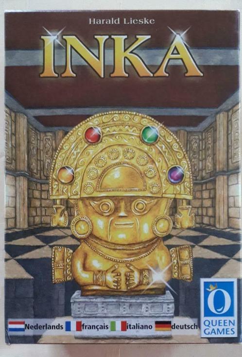 INKA, Queen Games, perfecte staat, 2-4 spelers, vanaf 8 jaar, Hobby en Vrije tijd, Gezelschapsspellen | Bordspellen, Zo goed als nieuw