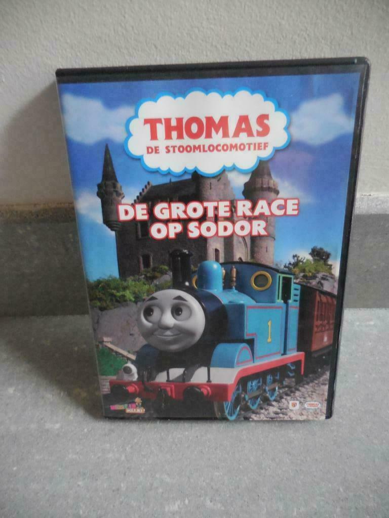 ② DVD de stoomlocomotief De Grote Race op Sodor — Jouets | Thomas le petit Train — 2ememain