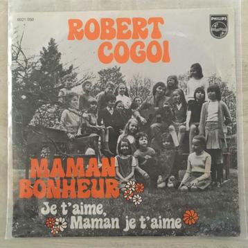 7" Robert Cogoi - Maman Bonheur (PHILIPS 1967) VG+, Envoi, 7 pouces, Pop, Single