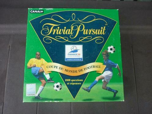 Trivial Pursuit Coupe du Monde de Football France 98, Hobby en Vrije tijd, Gezelschapsspellen | Bordspellen, Gebruikt, Een of twee spelers