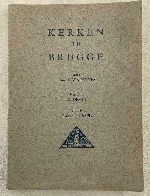 Kerken te Brugge, Livres, Religion & Théologie, Enlèvement ou Envoi