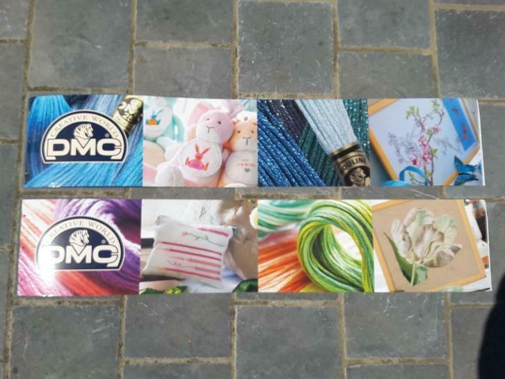 DMC-reclamebanners, Verzamelen, Merken en Reclamevoorwerpen, Zo goed als nieuw, Reclamebord, Ophalen of Verzenden