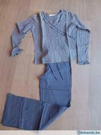 Womens Secret - Pyjama blauw gestreept. Maat S, Bleu, Vêtements de nuit