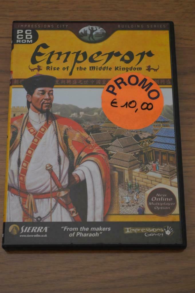 Emperor, Rise Of The Middle Kingdom, Games en Spelcomputers, Games | Pc, Zo goed als nieuw, Strategie en Constructie, 3 spelers of meer
