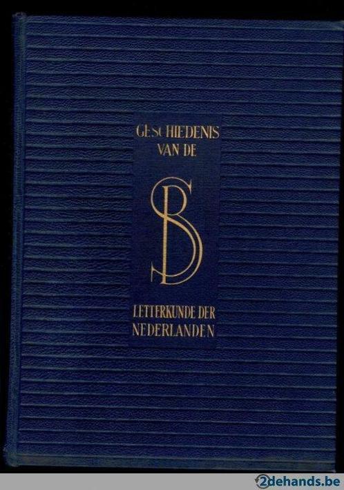 geschiedenis v/d letterkunde der nederlanden-middeleeuwen 1, Livres, Littérature, Utilisé