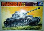 Dessus boite vide maquette Panzer IV Ausf. F1/G, Italeri 217, Gebruikt, Tank, Italeri, 1:32 tot 1:50
