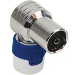 Hirschmann KOKWI 4 Haakse IEC female connector, Ophalen of Verzenden, Nieuw, Coaxiale kabel