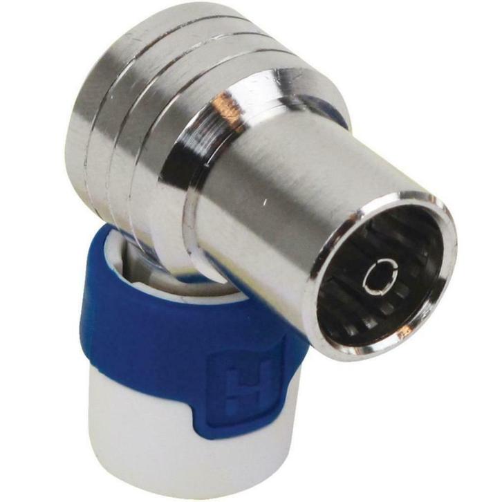 Hirschmann KOKWI 4 Haakse IEC female connector, Audio, Tv en Foto, Audiokabels en Televisiekabels, Nieuw, Coaxiale kabel, Ophalen of Verzenden