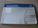 Originele handleiding MERCEDES Benz 200 D - 250 D - 300 D, Ophalen of Verzenden