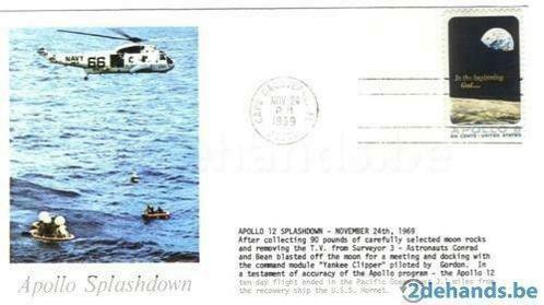 USA FDC 1969 Apollo Splashdown Nov 24 - Scott A793, Timbres & Monnaies, Timbres | Amérique, Amérique du Nord, Envoi